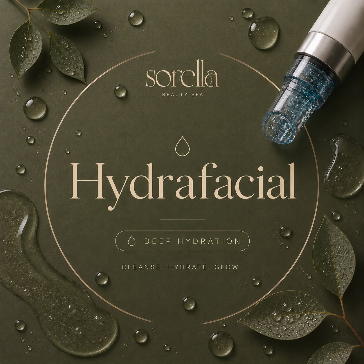 Hydrafacial deep hydration treatment
